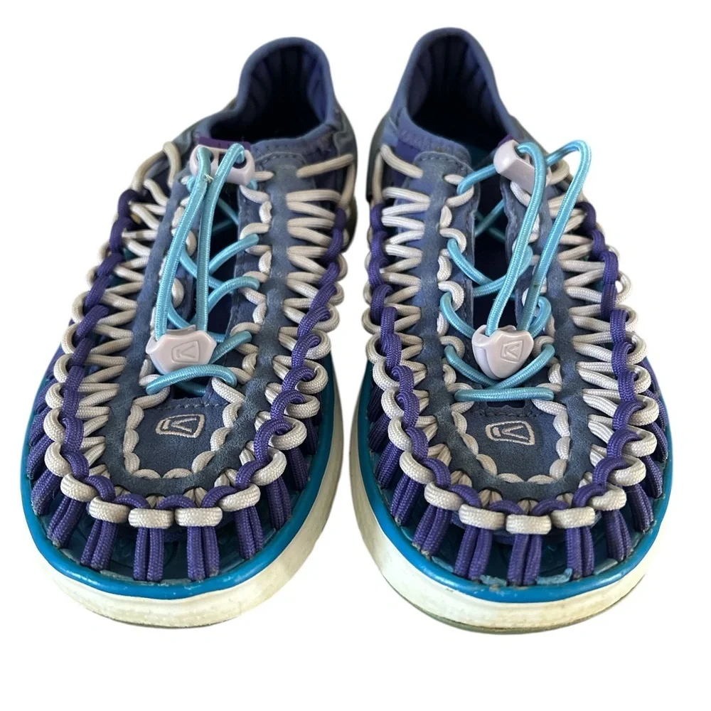 Keen Kids Uneek Water Sandals in Liberty Azure/Purple - Size 4 EU 36